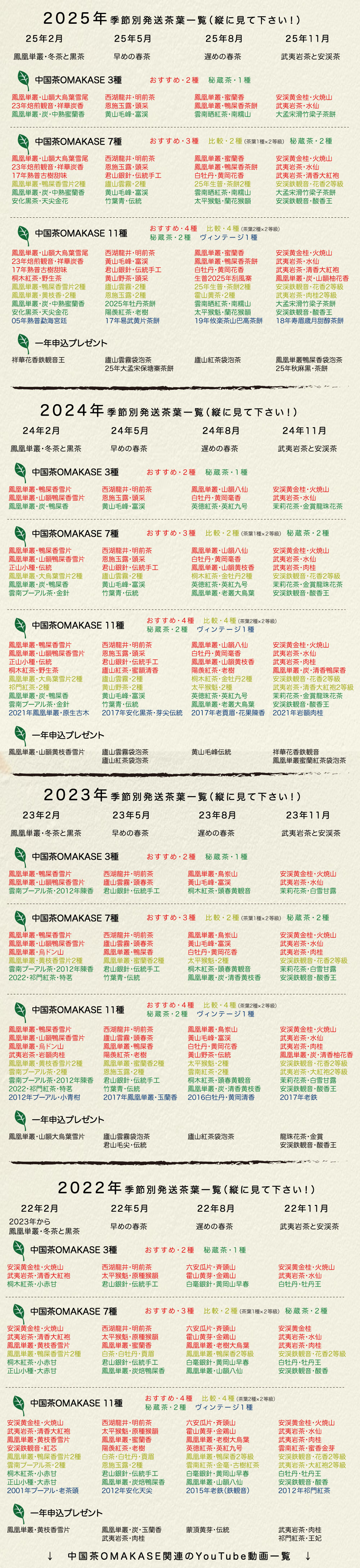 中国茶OMAKASE2026
