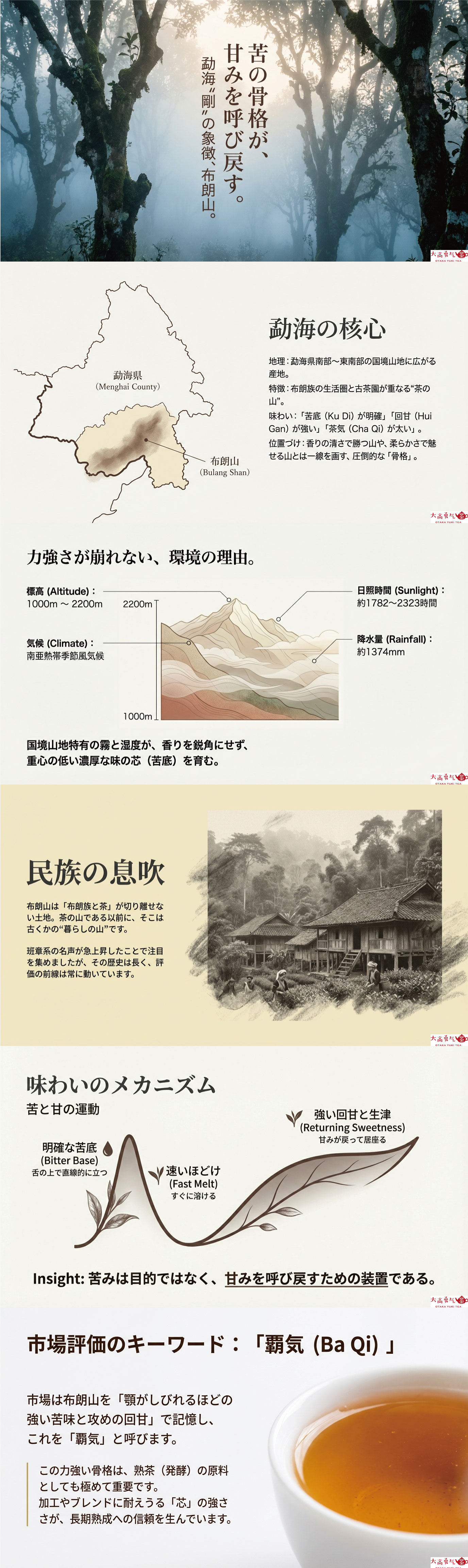 産地解説・雲南／布朗山の資料画像 1