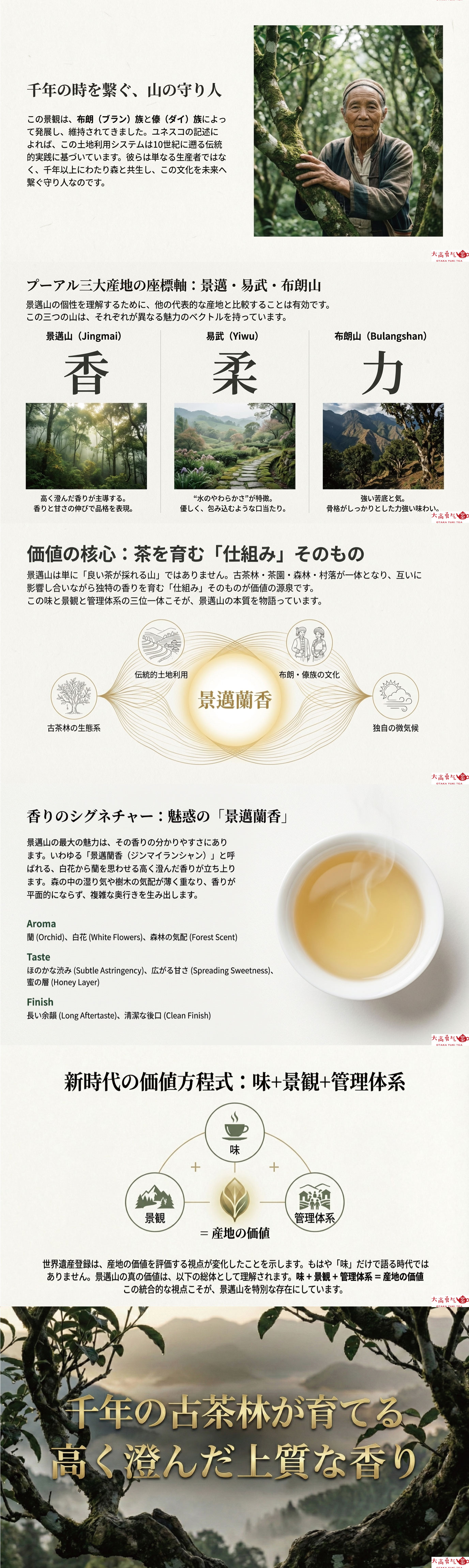 産地解説・雲南／普洱景邁山の資料画像 2