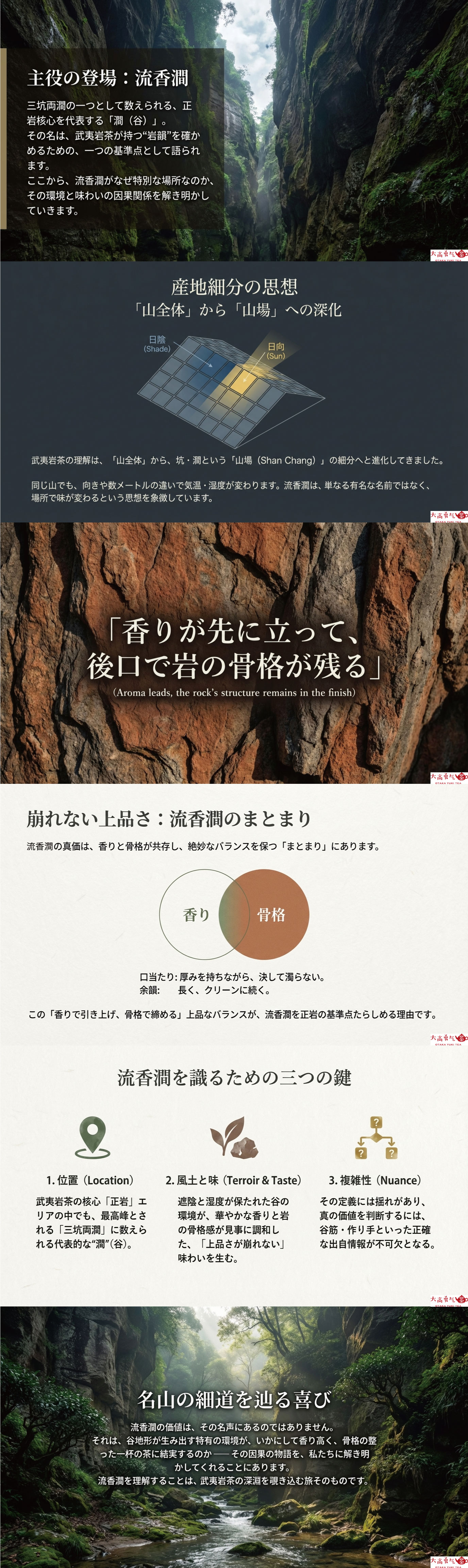 産地解説・福建／武夷岩茶流香澗の資料画像 2