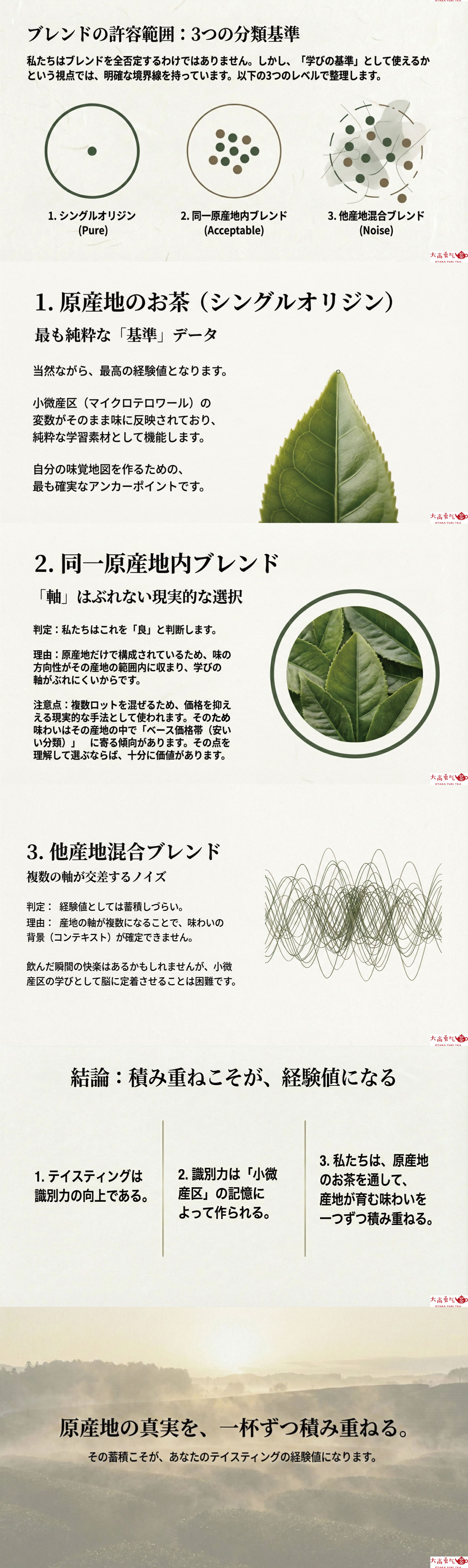 原産地の中国茶が「テイスティングの経験値」の資料画像 2