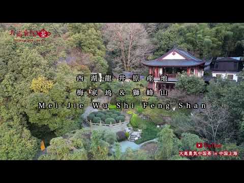 【西湖龍井原産地】梅家坞＆獅峰山の素晴らしい自然環境と茶畑をご覧ください！【中国茶・中国上海】中国茶産地の動画サムネイル