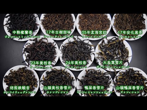 【プロ視点で解説】2025年2月中国茶OMAKASE11種類の茶葉を一つずつ紹介しました！【中国茶・中国上海】中国茶専門店の動画サムネイル