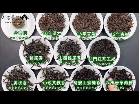 【プロ視点で解説】2023年2月中国茶OMAKASE11種類の茶葉を一つずつ紹介しました！【中国茶・中国上海】中国茶専門店の動画サムネイル