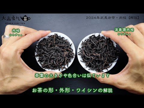 【2024年新茶】シナモンのような香り、厚みのある味わいの武夷岩茶・肉桂解説【中国茶・中国上海】中国茶・青茶の動画サムネイル